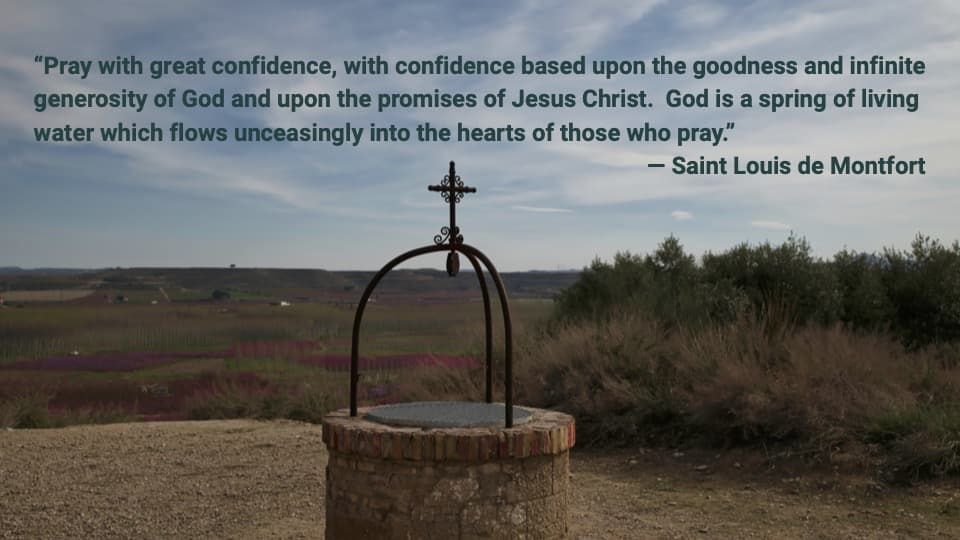 Quote of the Week by Saint Louis de Montfort