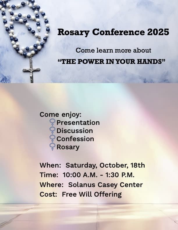 Rosary Conference 2025
