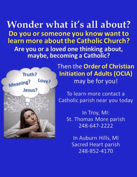 Order of Christian Initiation of Adults' Program