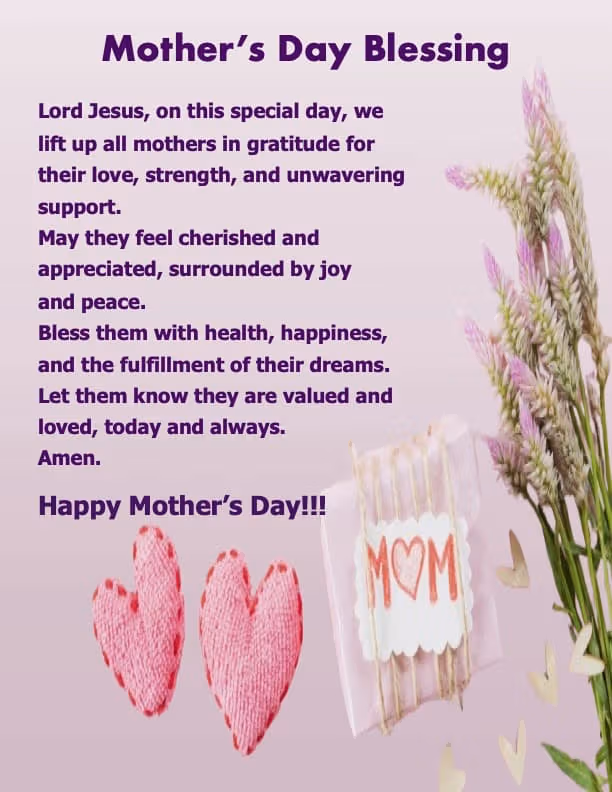 Mother's Day Blessing