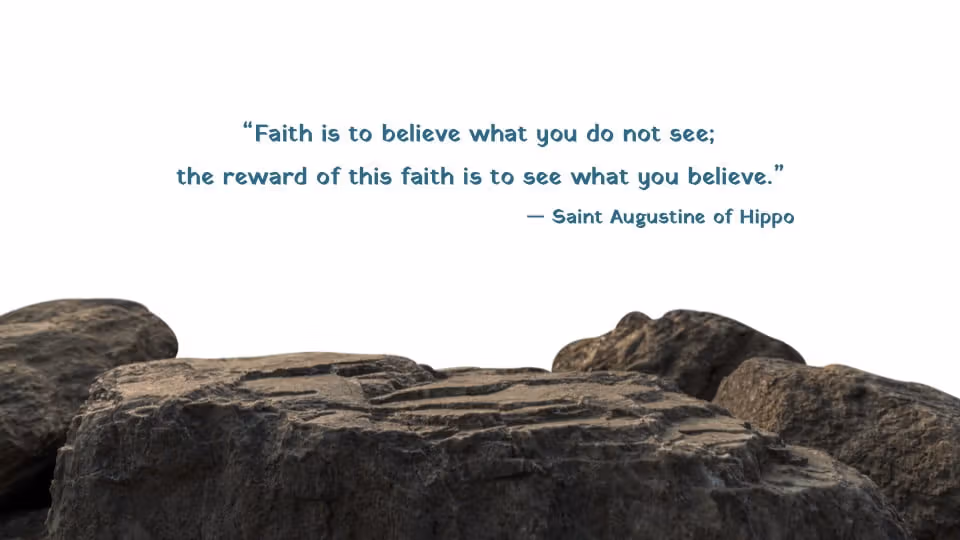 Quote of the Week by Saint Augustine of Hippo