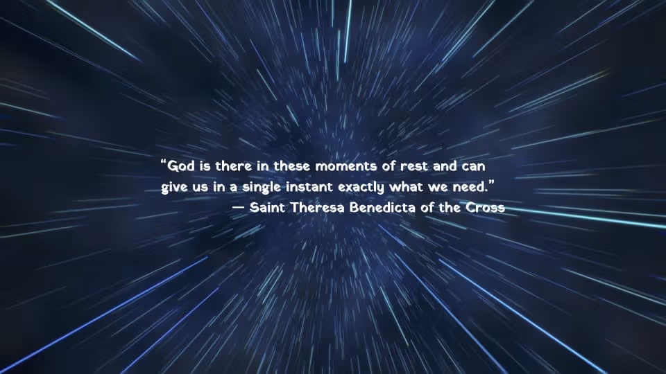 Quote of the Week by Saint Theresa Benedicta of the Cross