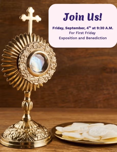 September Exposition and Benediction at SH